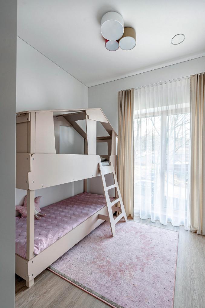 95 m² kotedžo interjeras